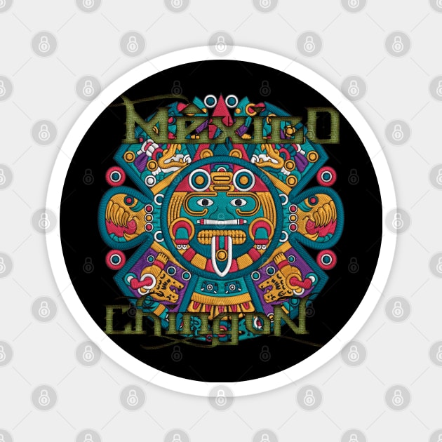 MEXICO CHINGON Magnet by Velvet Love Design 